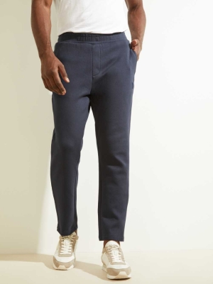 GUESS Abbot Men's Pants Dark Blue | UK4120MFX