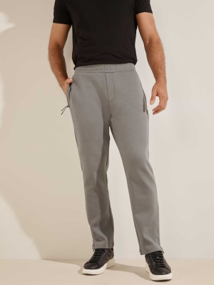 GUESS Abbot Men's Pants Grey | UK3185TGQ