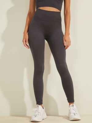 GUESS Alma Seamless Women's Leggings Navy | UK2751LZQ