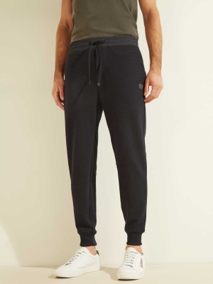 GUESS Alpine Performance Men's Joggers Dark Blue | UK0294HPZ