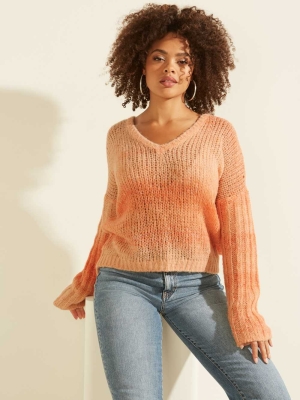 GUESS Ariane Women's Sweaters Apricot Multicolor | UK4152KCS