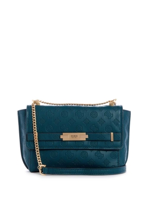 GUESS Bea Convertible Women's Crossbodies Deep Green | UK8756BCI