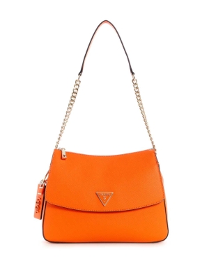 GUESS Cordelia Hobo Women's Shoulder Bags Orange | UK6973LNR