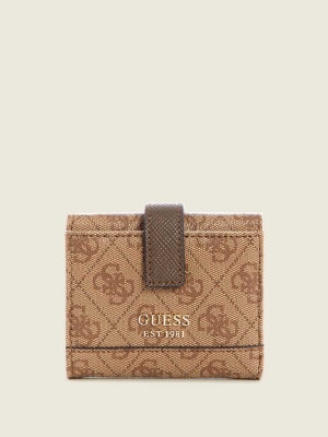 GUESS Cordelia Logo Small Trifold Women's Wallets Brown | UK2805NWG