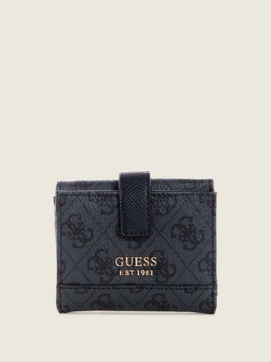 GUESS Cordelia Logo Small Trifold Women's Wallets Wash | UK3107LUB