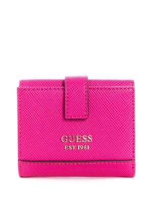 GUESS Cordelia Petite Trifold Women's Wallets Fuchsia | UK7629TVR