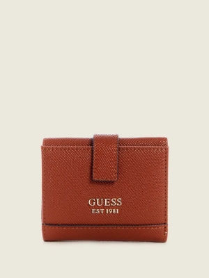 GUESS Cordelia Petite Trifold Women's Wallets Brown | UK8657JVF