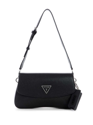 GUESS Cordelia Women's Shoulder Bags Black | UK9653ZIU