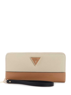 GUESS Cordelia Zip-Around Women's Wallets Coral Multicolor | UK7538VUG