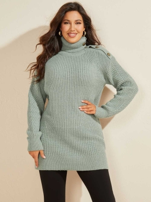 GUESS Doris Sweater Top Women's Sweaters Grey | UK1728AUR