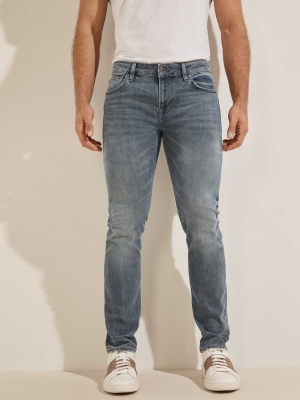 GUESS Eco Miami Skinny Men's Jeans Wash | UK0837UGN