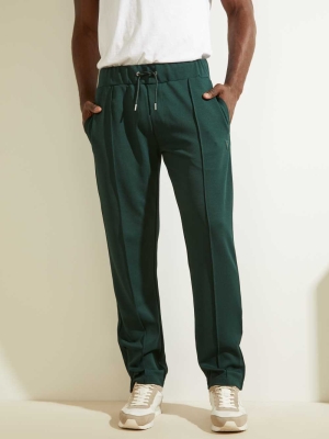 GUESS Eco Phil Men's Pants Deep Green | UK7590FBL