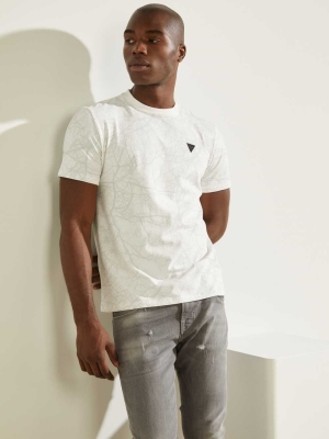 GUESS Jesse Men's T-Shirts Grey | UK1274DOW