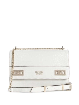 GUESS Katey Convertible Women's Crossbodies Royal | UK1276VKB