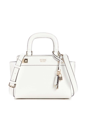 GUESS Katey Girlfriend Women's Satchels Royal | UK1279UIA