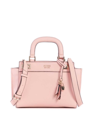 GUESS Katey Girlfriend Women's Satchels Rose Pink | UK3846FDT