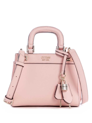 GUESS Katey Mini Women's Satchels Rose Pink | UK6920RLQ