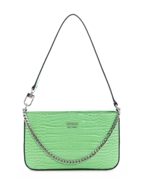 GUESS Katey Mini Women's Shoulder Bags Green | UK7306UIA