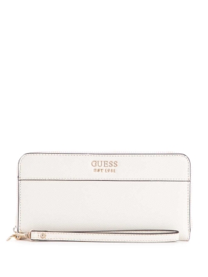 GUESS Katey Zip-Around Women's Wallets Grey | UK5489SWN