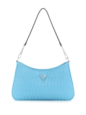 GUESS Layla Women's Shoulder Bags Light Turquoise | UK2786YTI