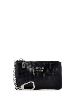 GUESS Layla Zip Pouch Women's Wallets Black | UK8029OQH