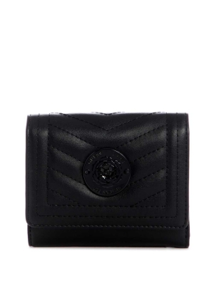 GUESS Lida Trifold Women's Wallets Black | UK7805GYK