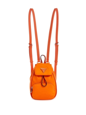 GUESS Little Bay Mini Women's Backpacks Orange | UK0739SRW