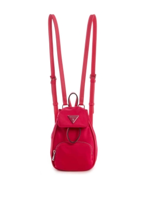 GUESS Little Bay Mini Women's Backpacks Fuchsia | UK2534YXU