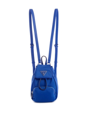 GUESS Little Bay Mini Women's Backpacks Blue | UK9317NDF