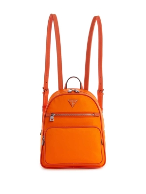 GUESS Little Bay Women's Backpacks Orange | UK0913MLP