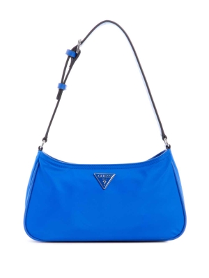 GUESS Little Bay Women's Shoulder Bags Blue | UK7480QPD