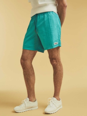 GUESS Originals Kit Nylon Men's Shorts Blue | UK4153DSO