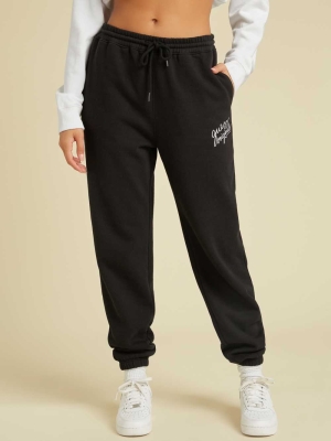 GUESS Originals Women's Sweatpants Black | UK2038JQA