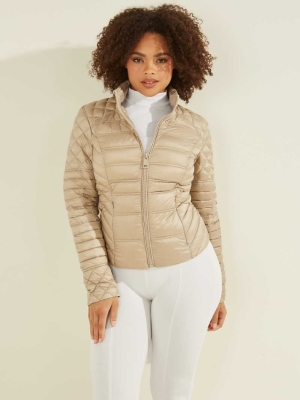 GUESS Orsola Packable Down Women's Jackets Grey | UK5349FBC