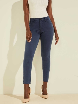 GUESS Pastel Sexy Curve Skinny Women's Jeans Blue | UK4837EHL