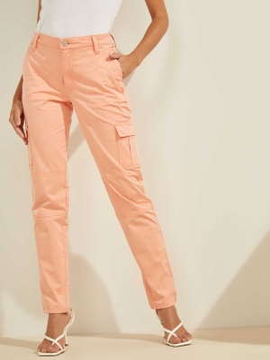 GUESS Sexy Cargo Women's Pants Orange | UK8316KWT