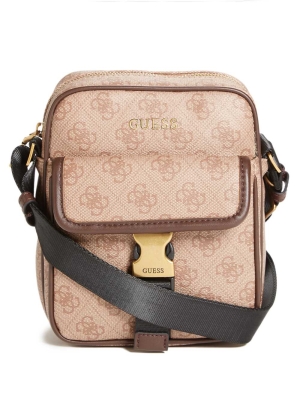 GUESS Vezzola Mini Women's Crossbodies Brown | UK5847YFZ