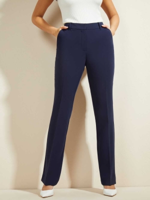 GUESS Winnie Genesis Women's Pants Navy | UK3874ZAV