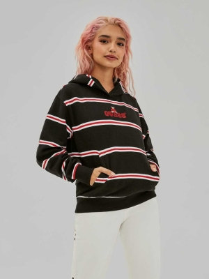 GUESS Yarndye Women's Hoodies Black Multicolor | UK7530TSK