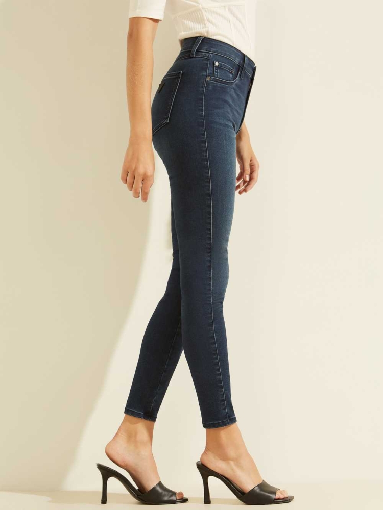 GUESS 1981 High-Rise Jeggings Women's Jeans Wash | UK9386VCE