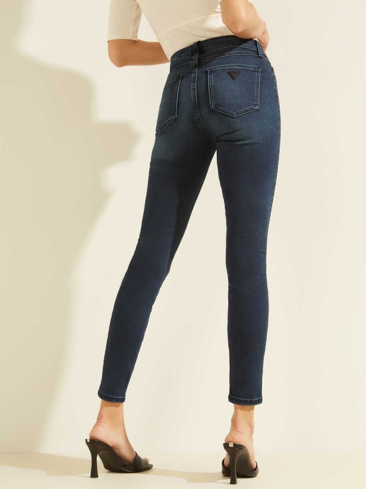 GUESS 1981 High-Rise Jeggings Women's Jeans Wash | UK9386VCE