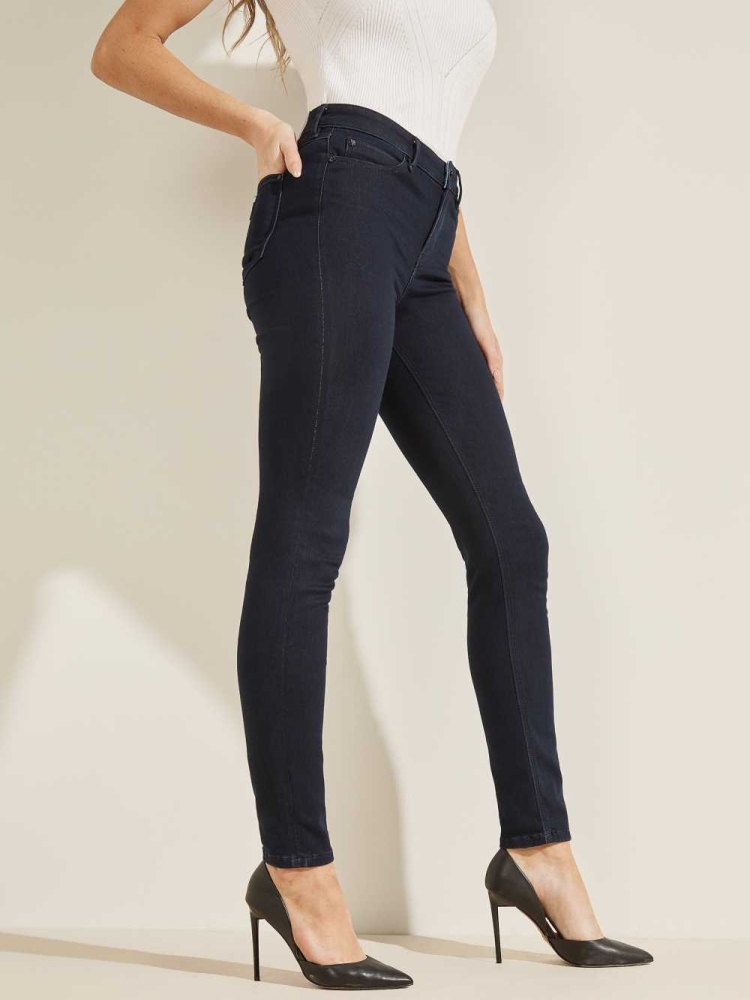 GUESS 1981 Skinny Women's Jeans Blue | UK9045XAC