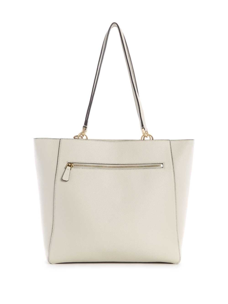 GUESS Albury Faux-Leather Women's Totes Grey | UK9512XIG