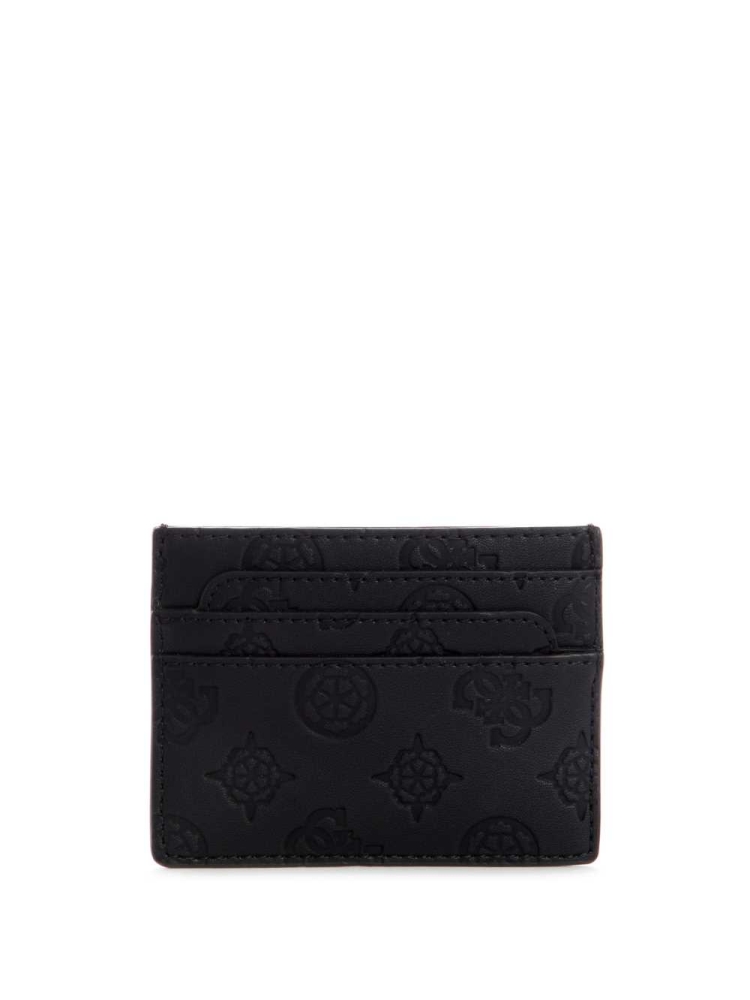 GUESS Bea Card Holder Women's Wallets Black | UK2935KHW