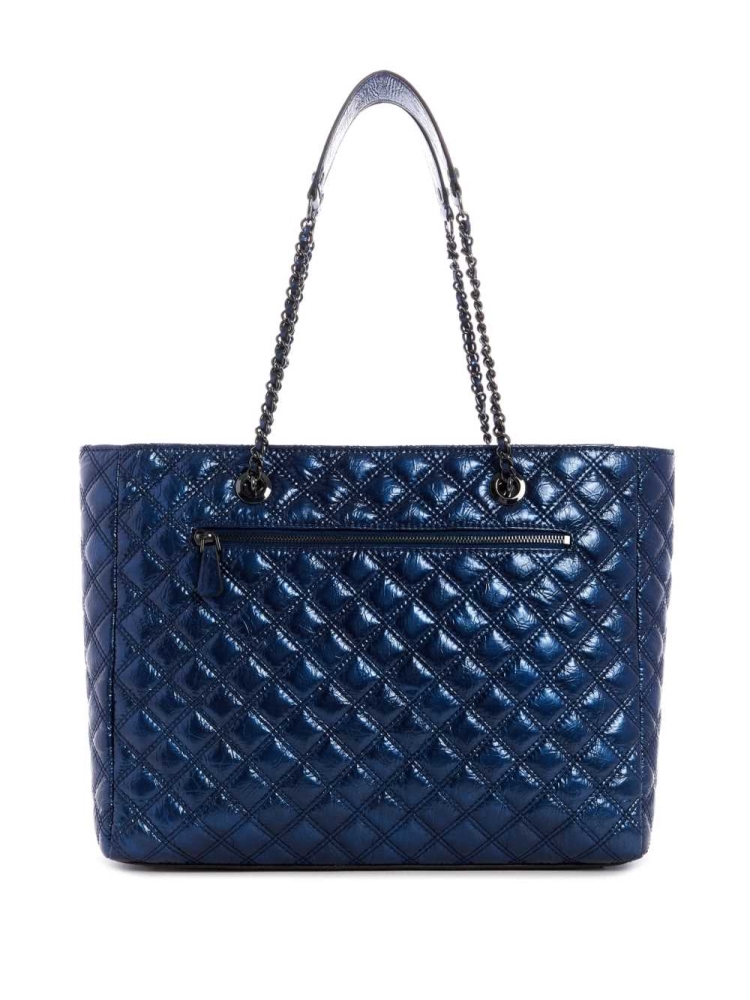 GUESS Cessily Quilted Women's Totes Yellow | UK0543ZGV