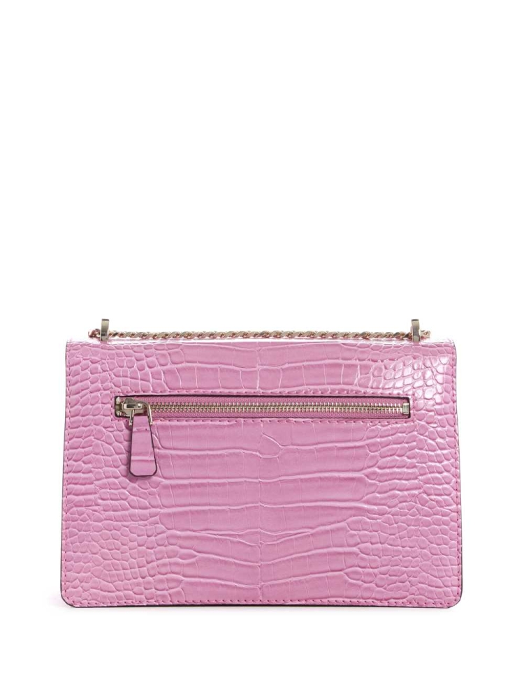 GUESS Katey Convertible Women's Crossbodies Fuchsia | UK8091FGJ