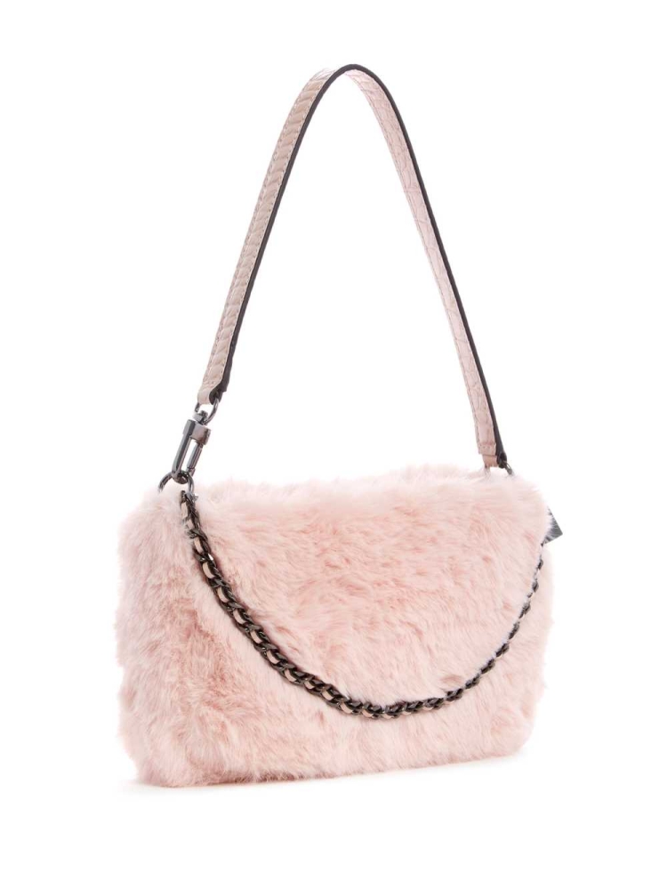 GUESS Katey Luxe Mini Women's Shoulder Bags Rose Pink | UK7089IRV