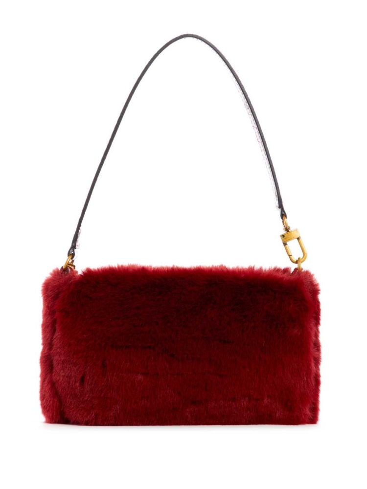 GUESS Katey Luxe Mini Women's Shoulder Bags Red | UK7560KNZ