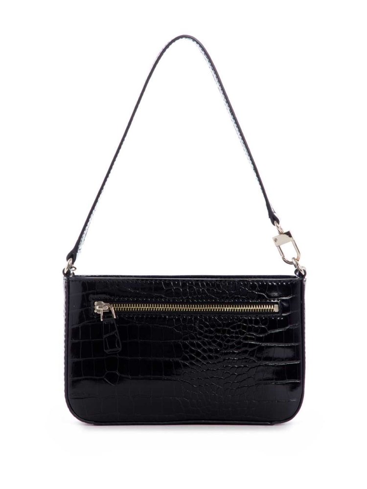 GUESS Katey Mini Women's Shoulder Bags Black | UK6157HOJ