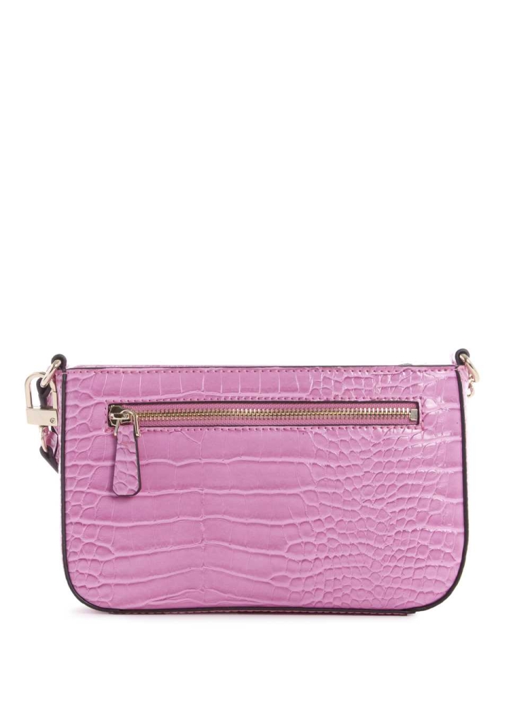 GUESS Katey Mini Women's Shoulder Bags Fuchsia | UK4709BKP